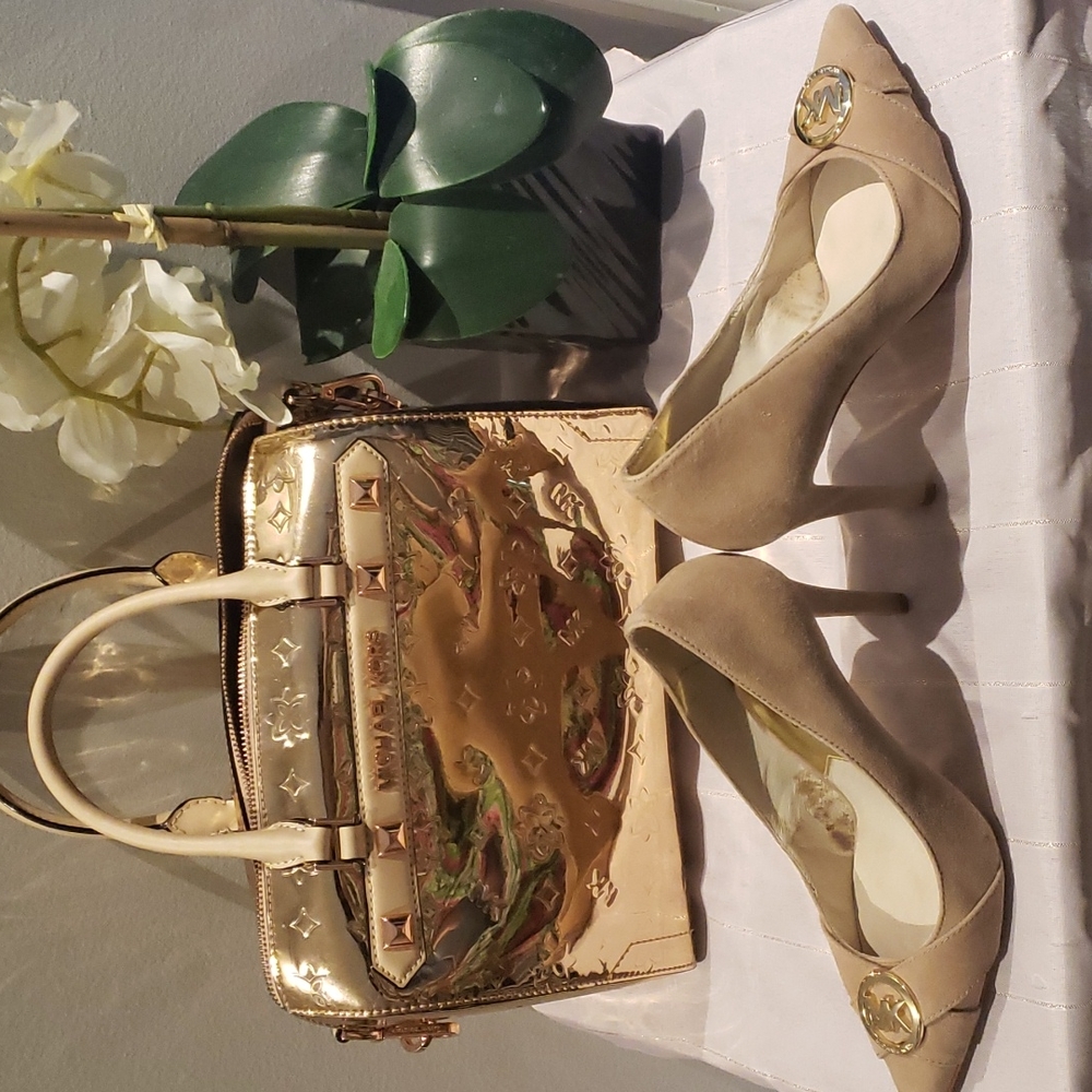 michael kors nude shoes